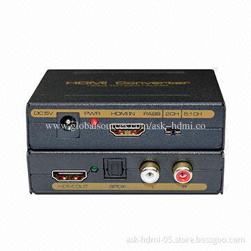 HDMI to SPDIF Converter (HDMI Extractor), 1,080 Pixels Input Resolution